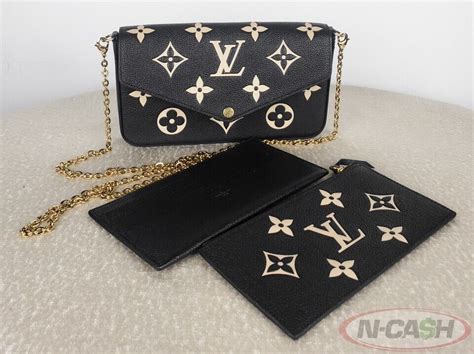 louis vuitton tropical wallet|LOUIS VUITTON Empreinte Monogram Giant Felicie Pochette .